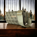 Krem Monogram Desen Picnic Mini Muadil Model Çapraz Askılı Kadın Omuz Çantası